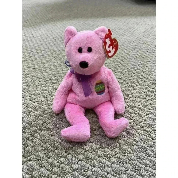 Ty Beanie Babies Eggs The Bear - Picture 1 of 4